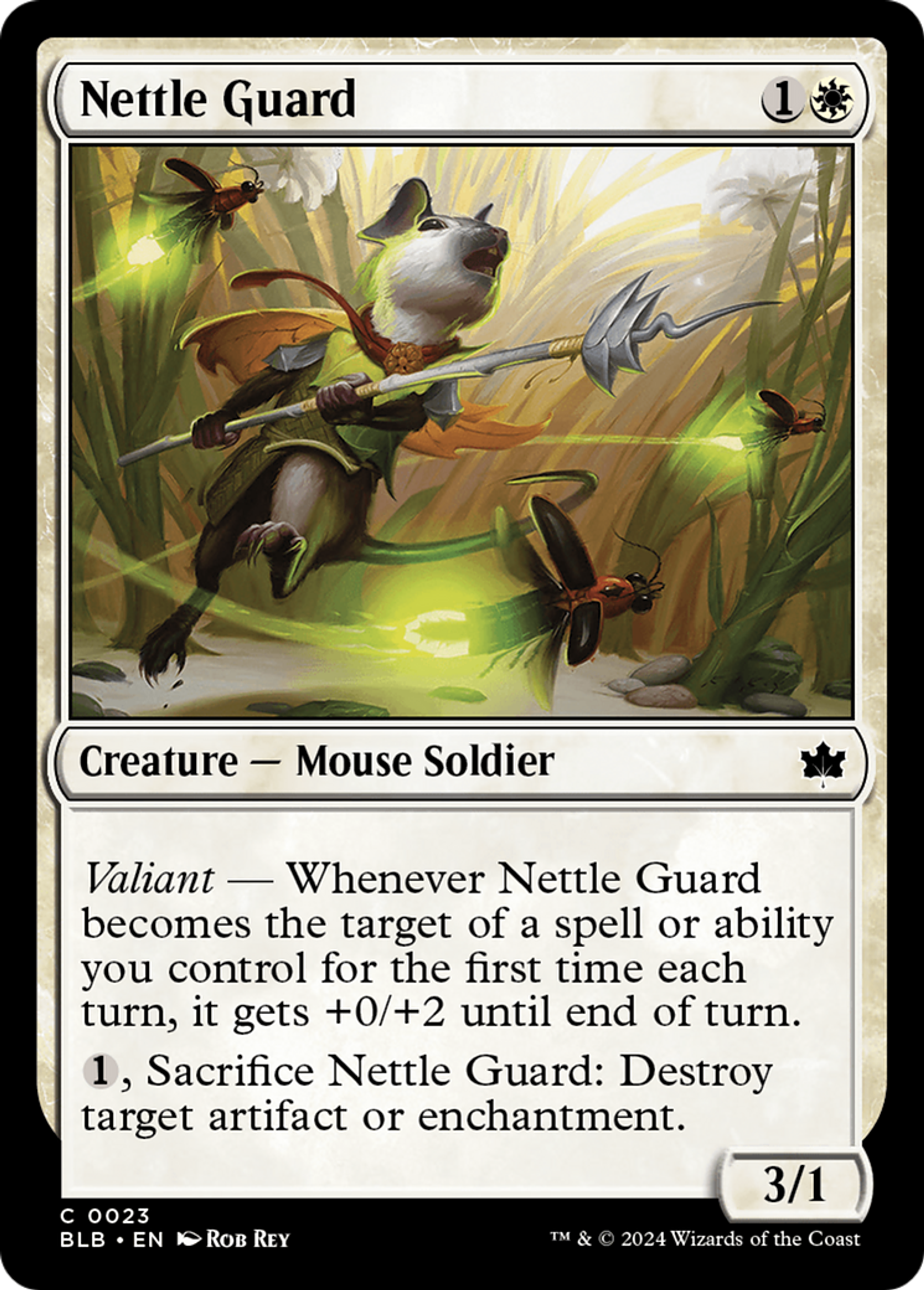 Nettle Guard — Bloomburrow — Magic: The Gathering