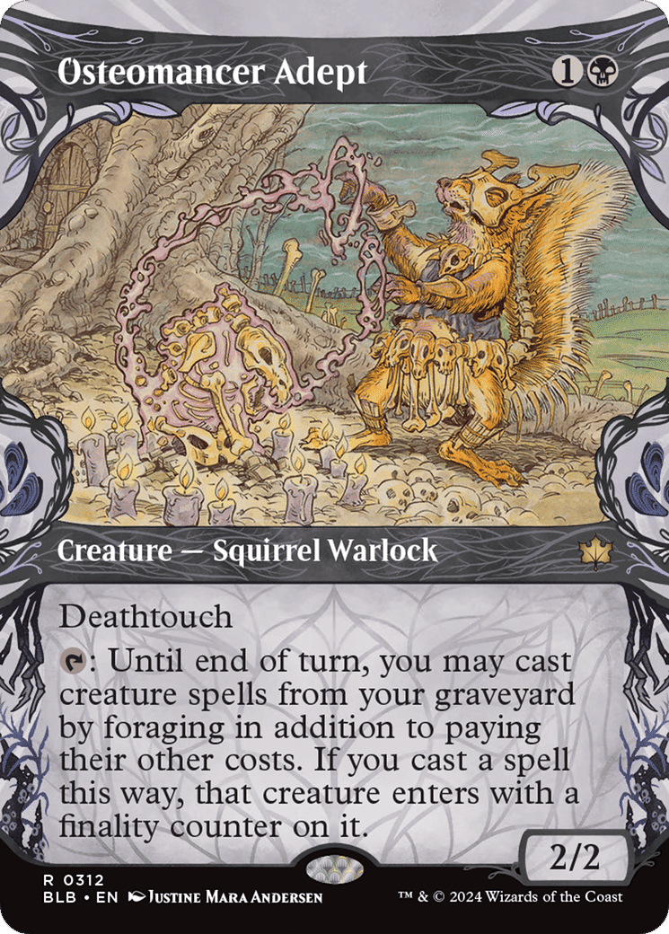 Osteomancer Adept — Bloomburrow — Magic: The Gathering