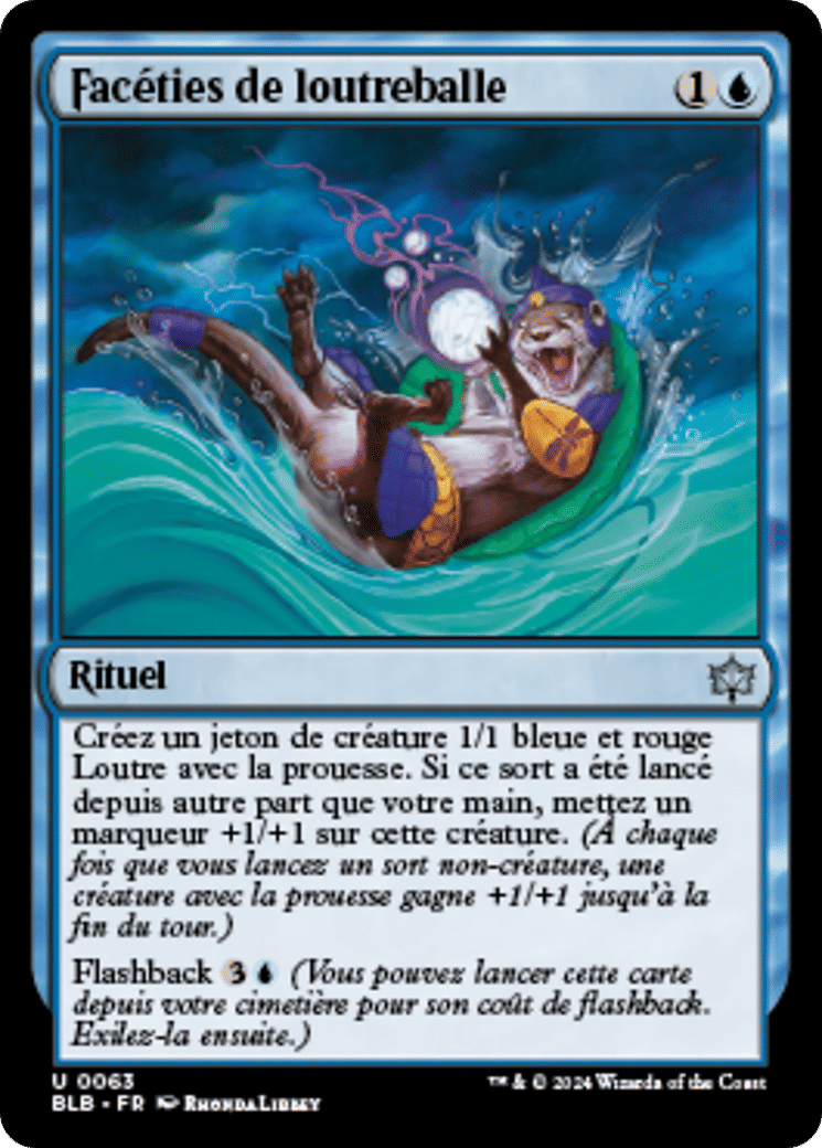 Facéties de loutreballe — Bloomburrow — Magic: The Gathering