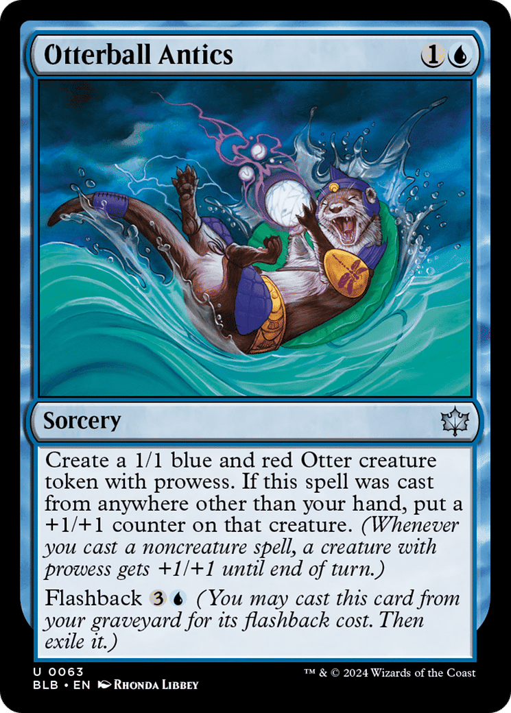 Otterball Antics — Bloomburrow — Magic: The Gathering