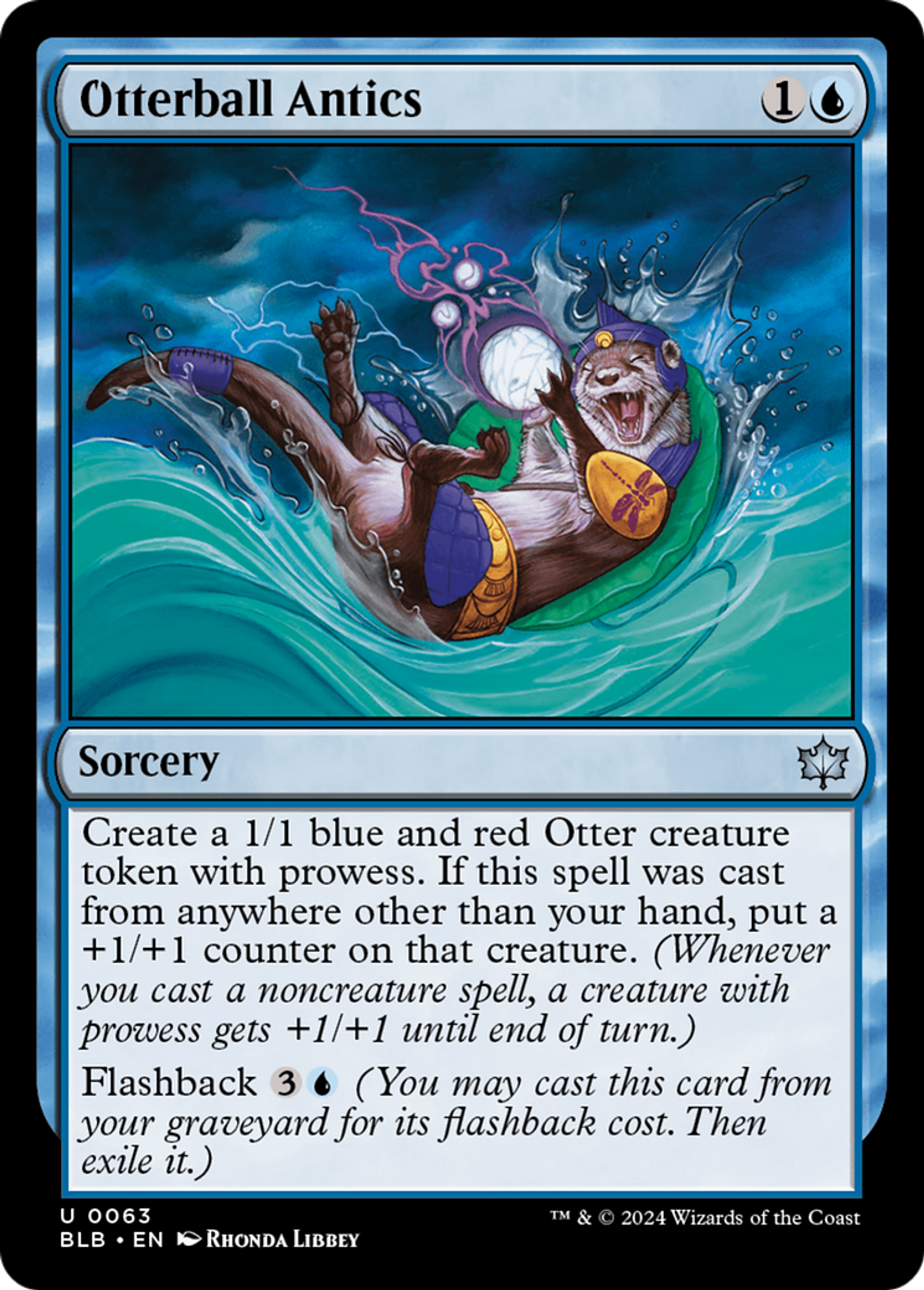 Otterball Antics — Bloomburrow — Magic: The Gathering