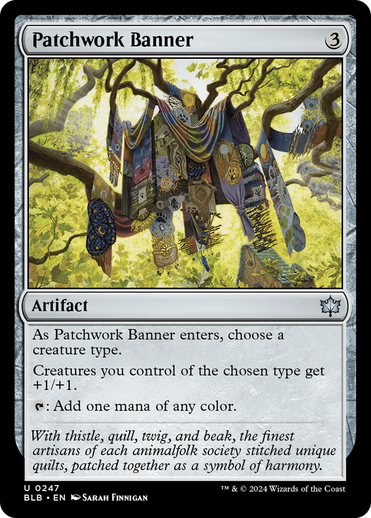 Patchwork Banner — Bloomburrow — Magic: The Gathering