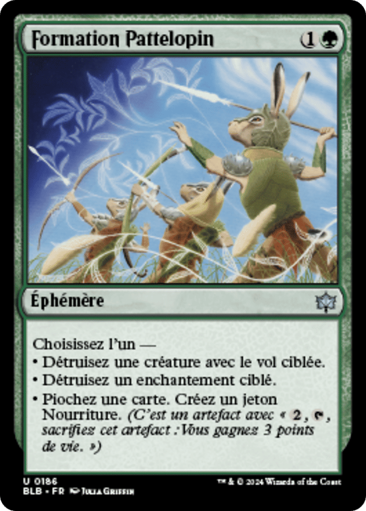 Formation Pattelopin — Bloomburrow — Magic: The Gathering