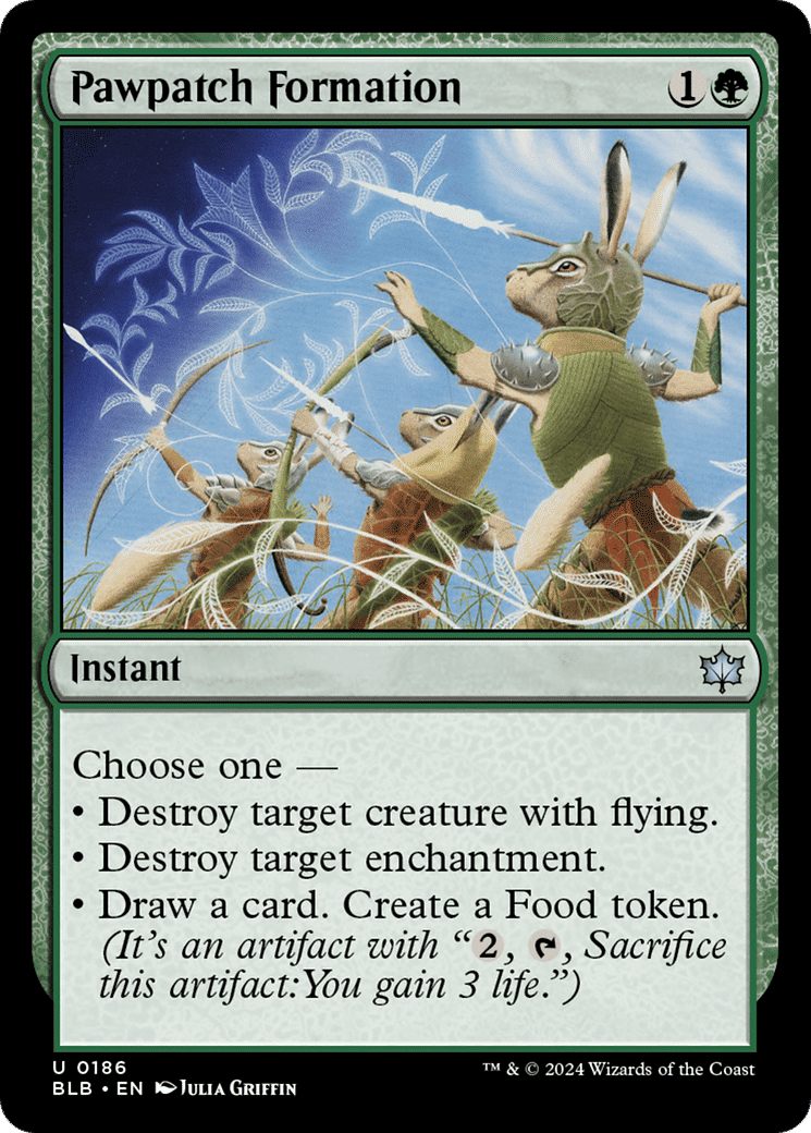 Pawpatch Formation — Bloomburrow — Magic: The Gathering