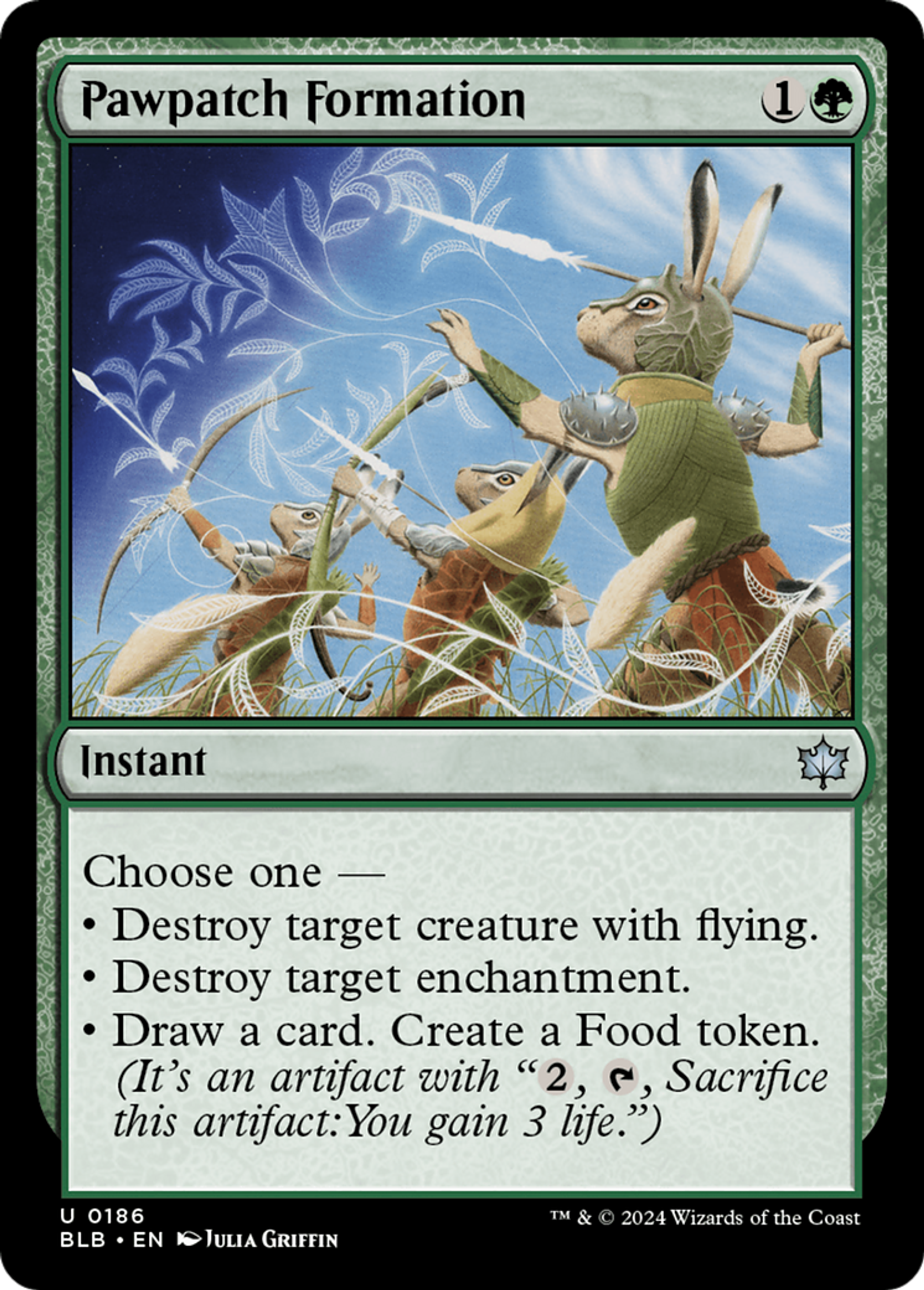 Formation Pattelopin — Bloomburrow — Magic: The Gathering