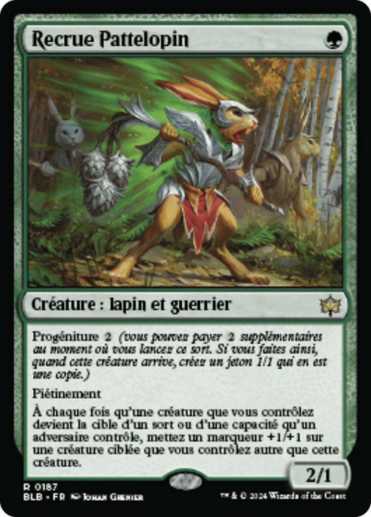 Recrue Pattelopin — Bloomburrow — Magic: The Gathering