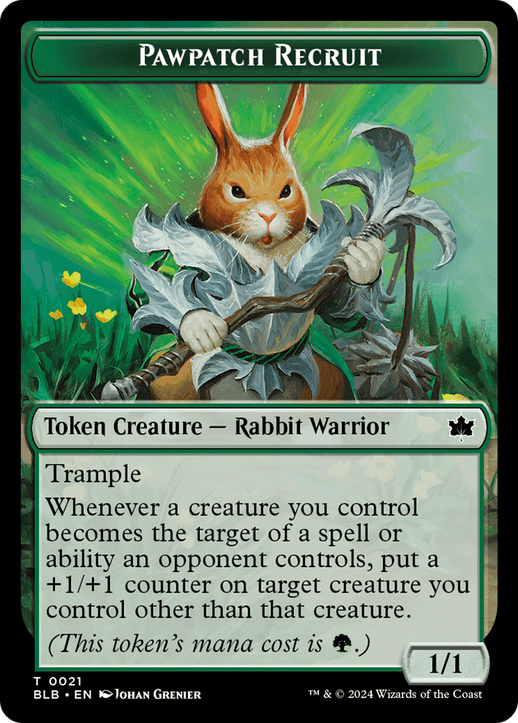 Pawpatch Recruit — Bloomburrow — Magic: The Gathering