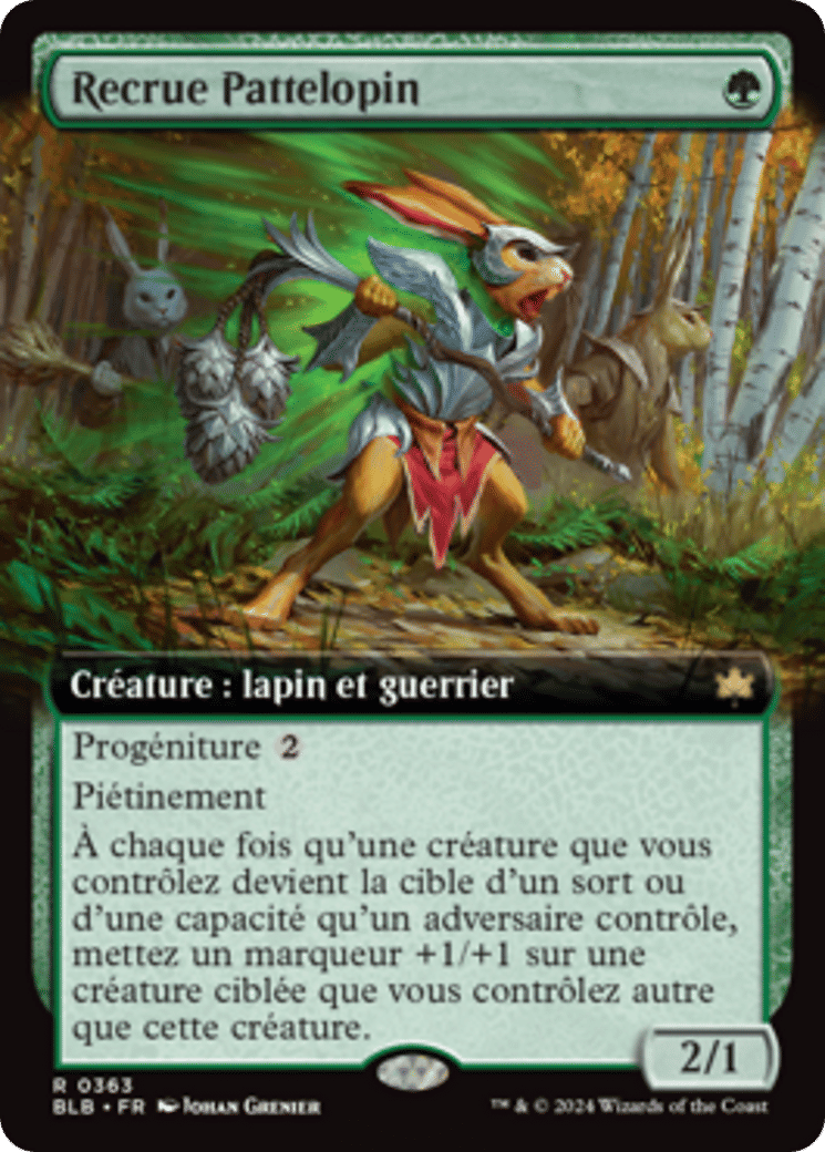 Recrue Pattelopin — Bloomburrow — Magic: The Gathering