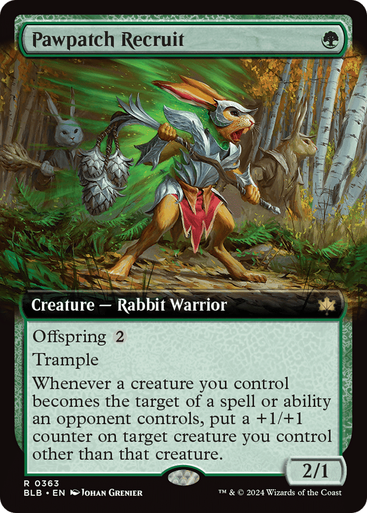 Pawpatch Recruit — Bloomburrow — Magic: The Gathering