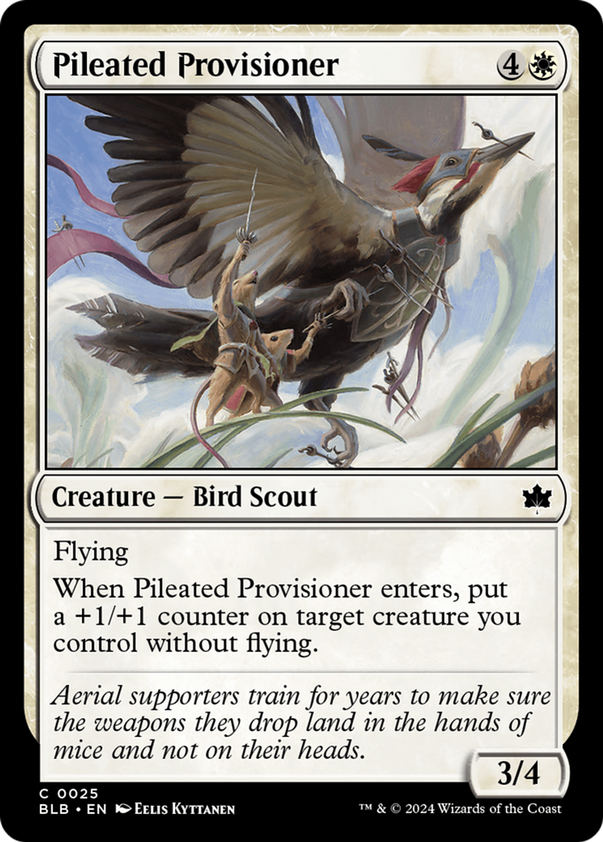 Pileated Provisioner — Bloomburrow — Magic: The Gathering