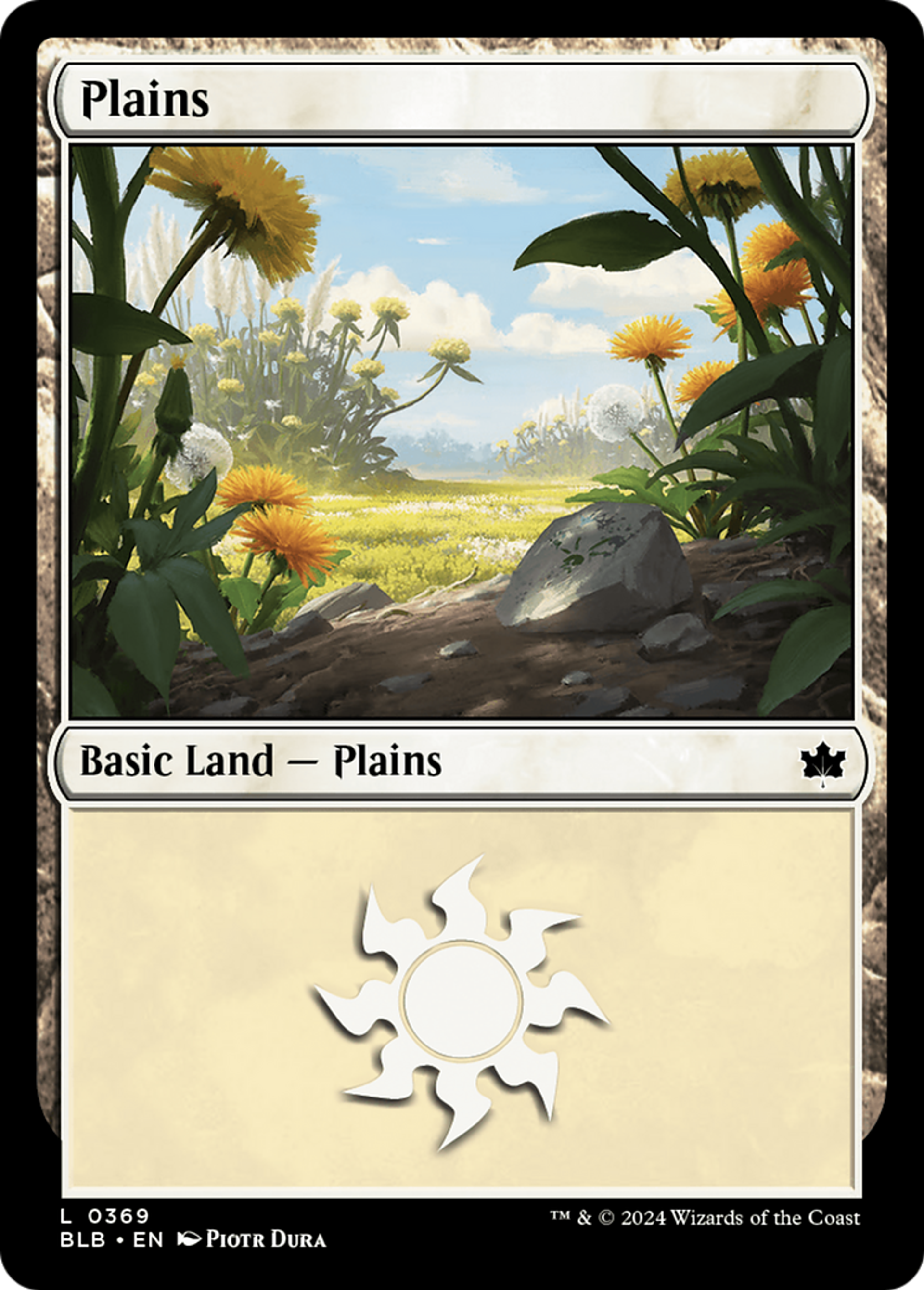 Plains — Bloomburrow — Magic: The Gathering
