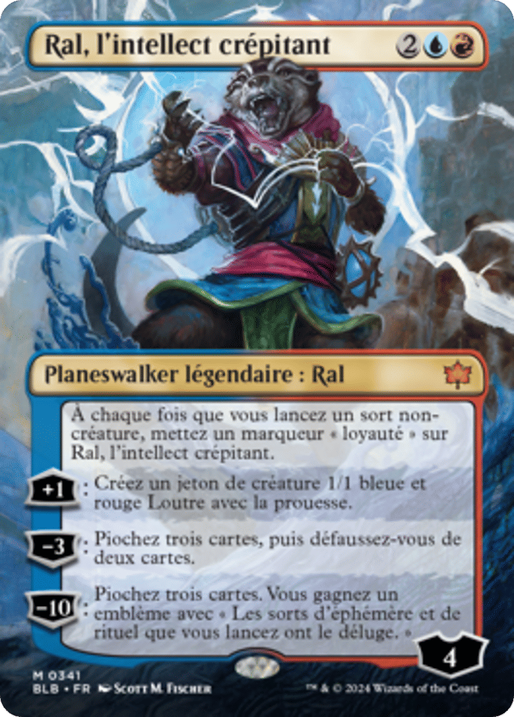 Ral, l'intellect crépitant — Bloomburrow — Magic: The Gathering