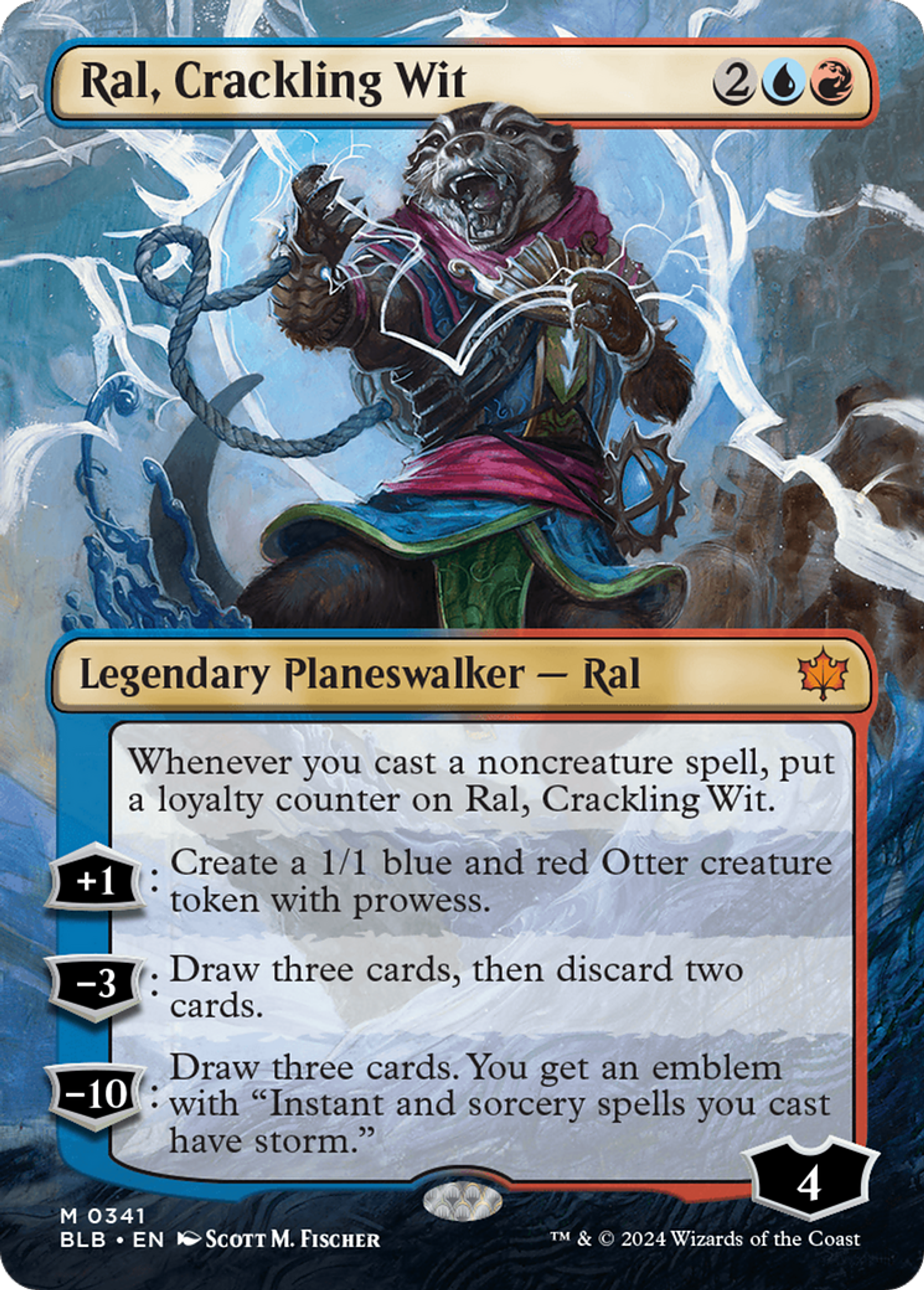 Ral, Crackling Wit — Bloomburrow — Magic: The Gathering