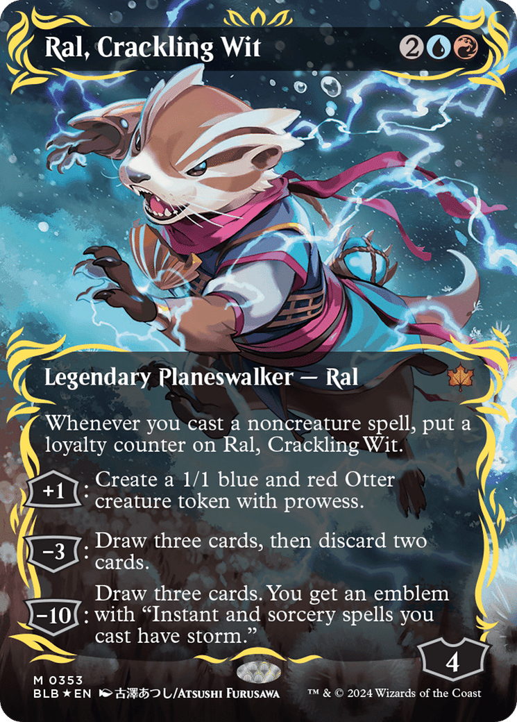 Ral, Crackling Wit — Bloomburrow — Magic: The Gathering
