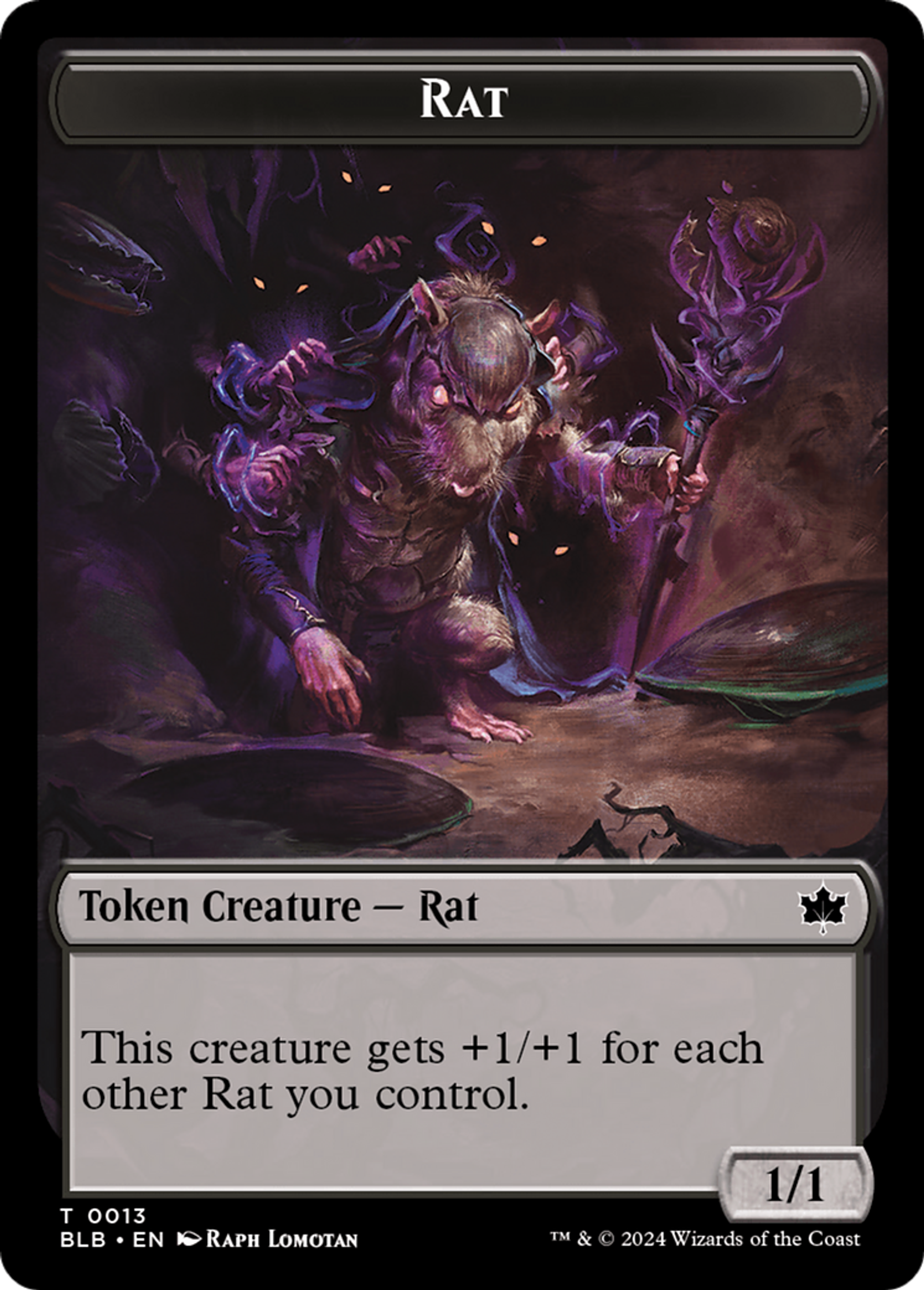 Rat — Bloomburrow — Magic: The Gathering