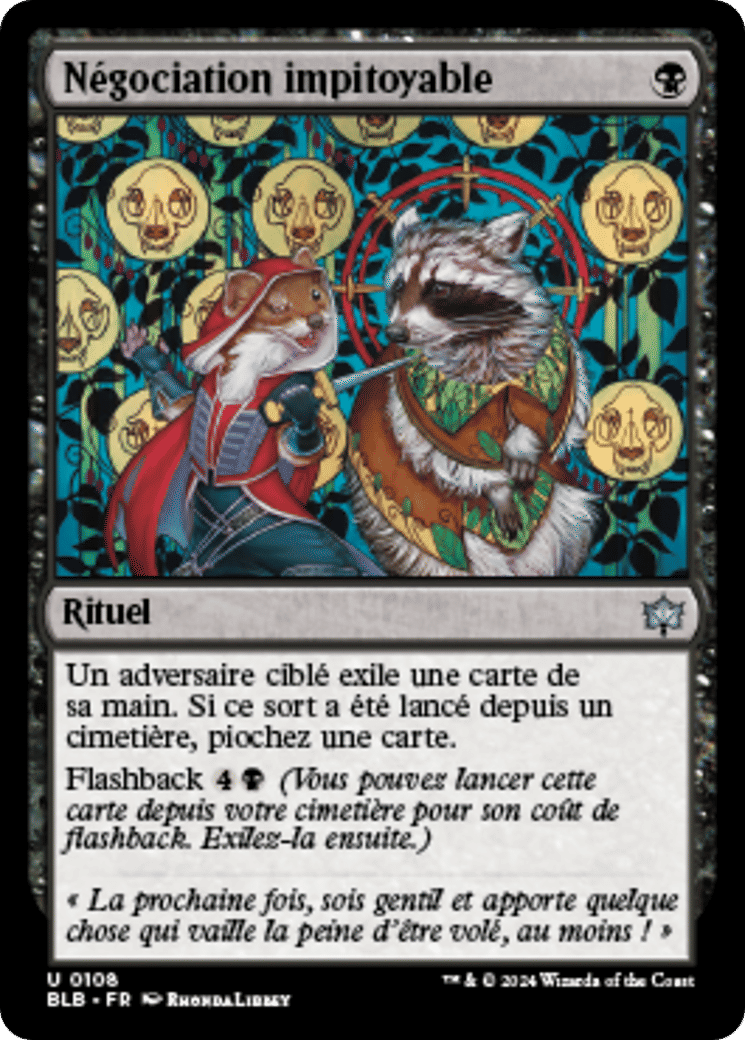 Négociation impitoyable — Bloomburrow — Magic: The Gathering