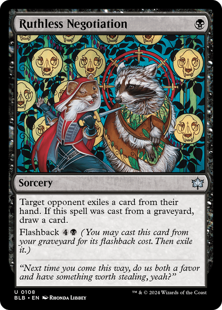 Ruthless Negotiation — Bloomburrow — Magic: The Gathering