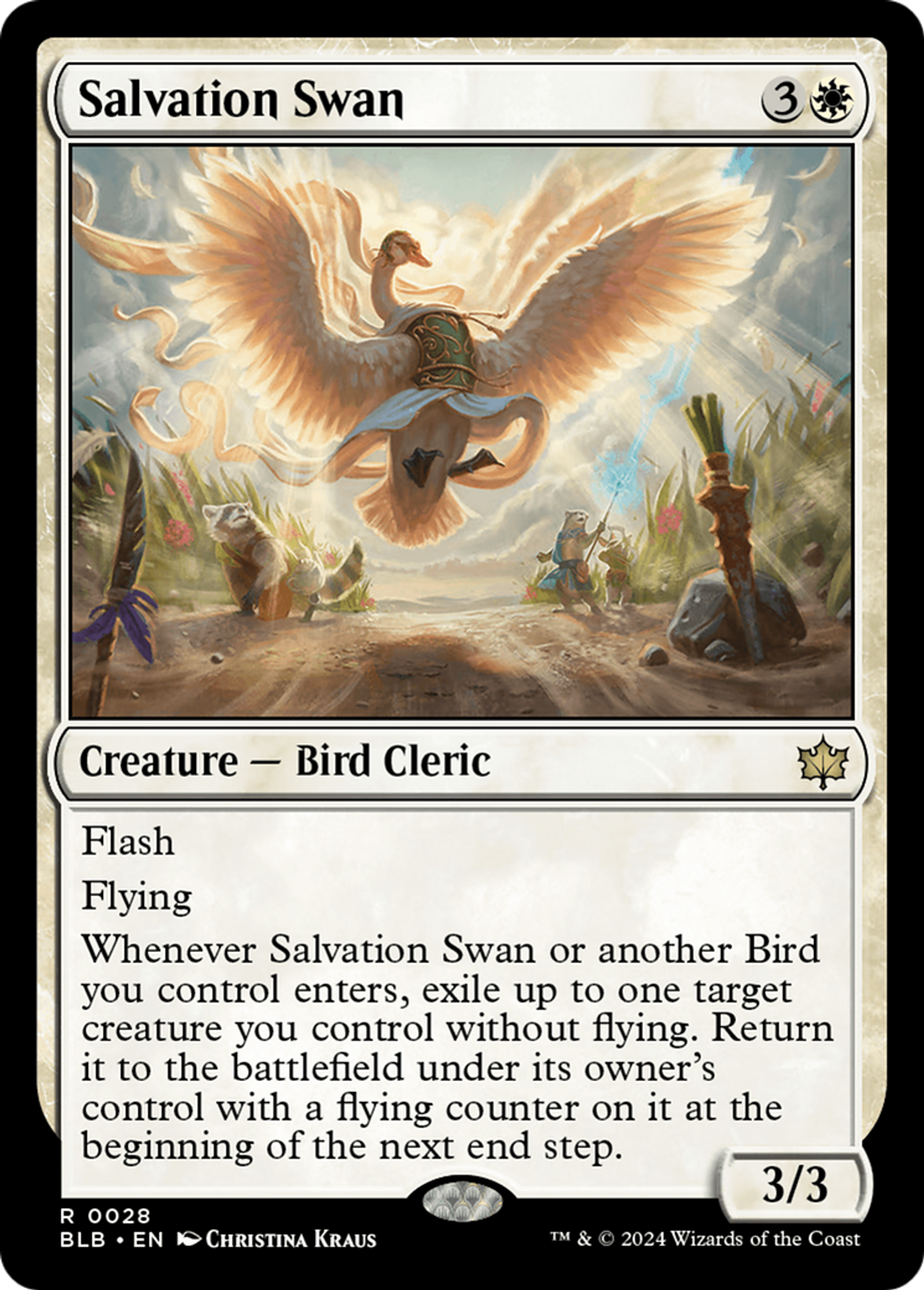 Salvation Swan — Bloomburrow — Magic: The Gathering