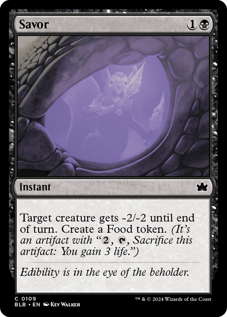 Savor — Bloomburrow — Magic: The Gathering