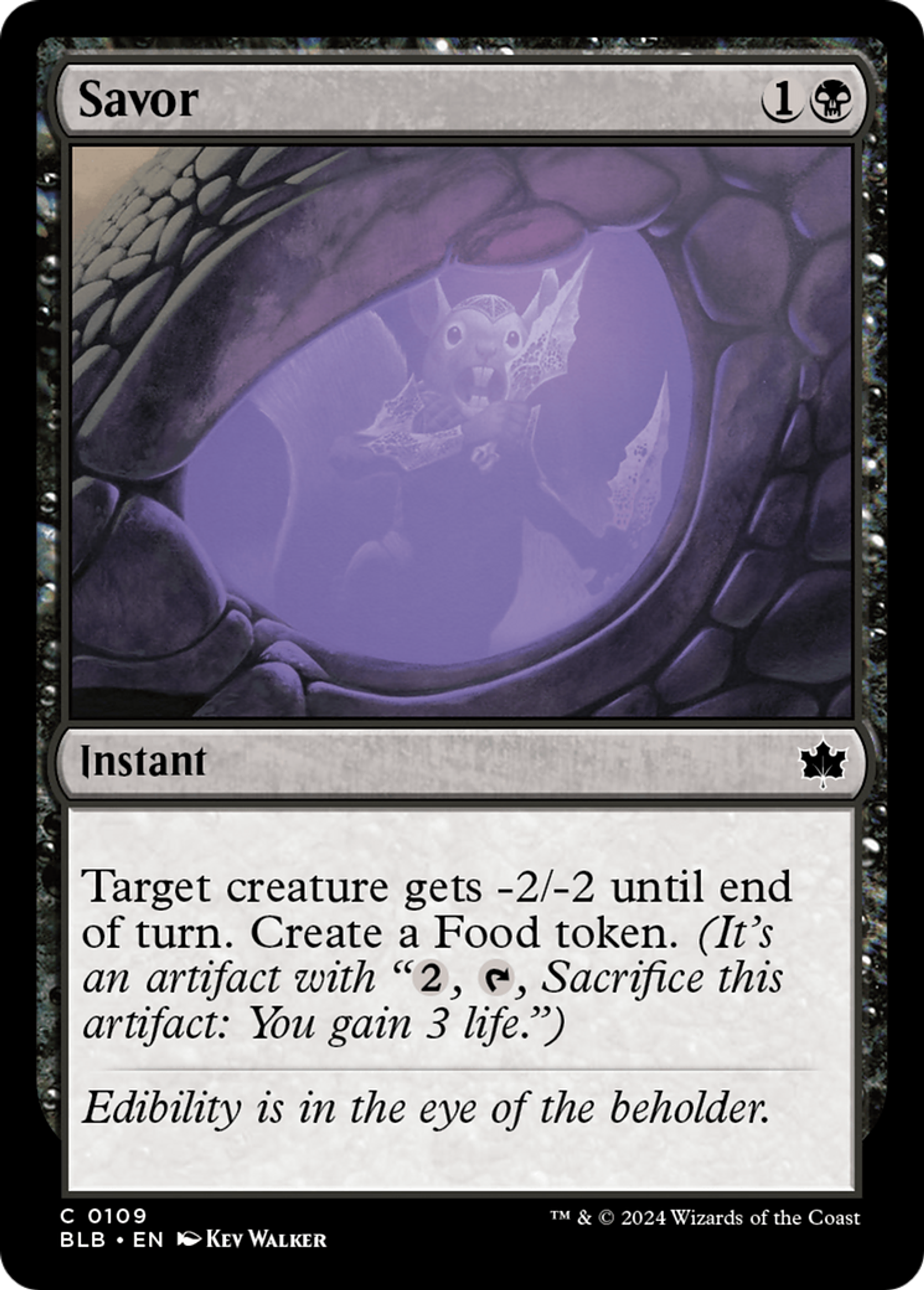 Savor — Bloomburrow — Magic: The Gathering