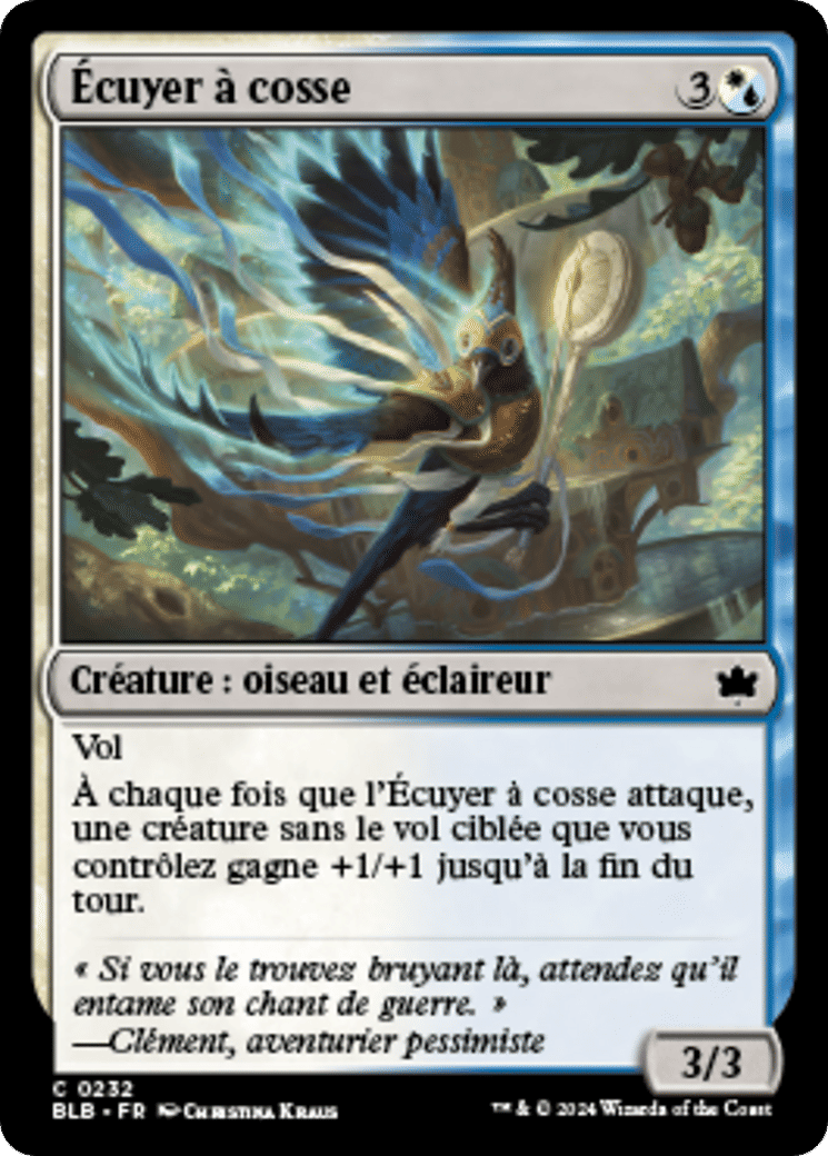 Écuyer à cosse — Bloomburrow — Magic: The Gathering