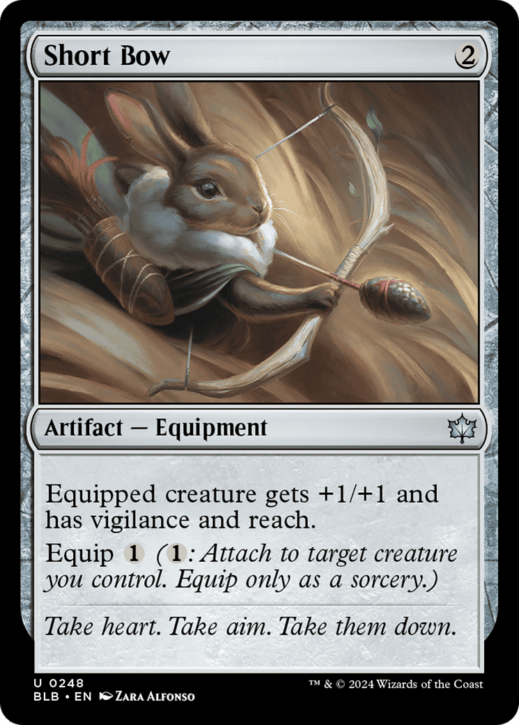 Short Bow — Bloomburrow — Magic: The Gathering