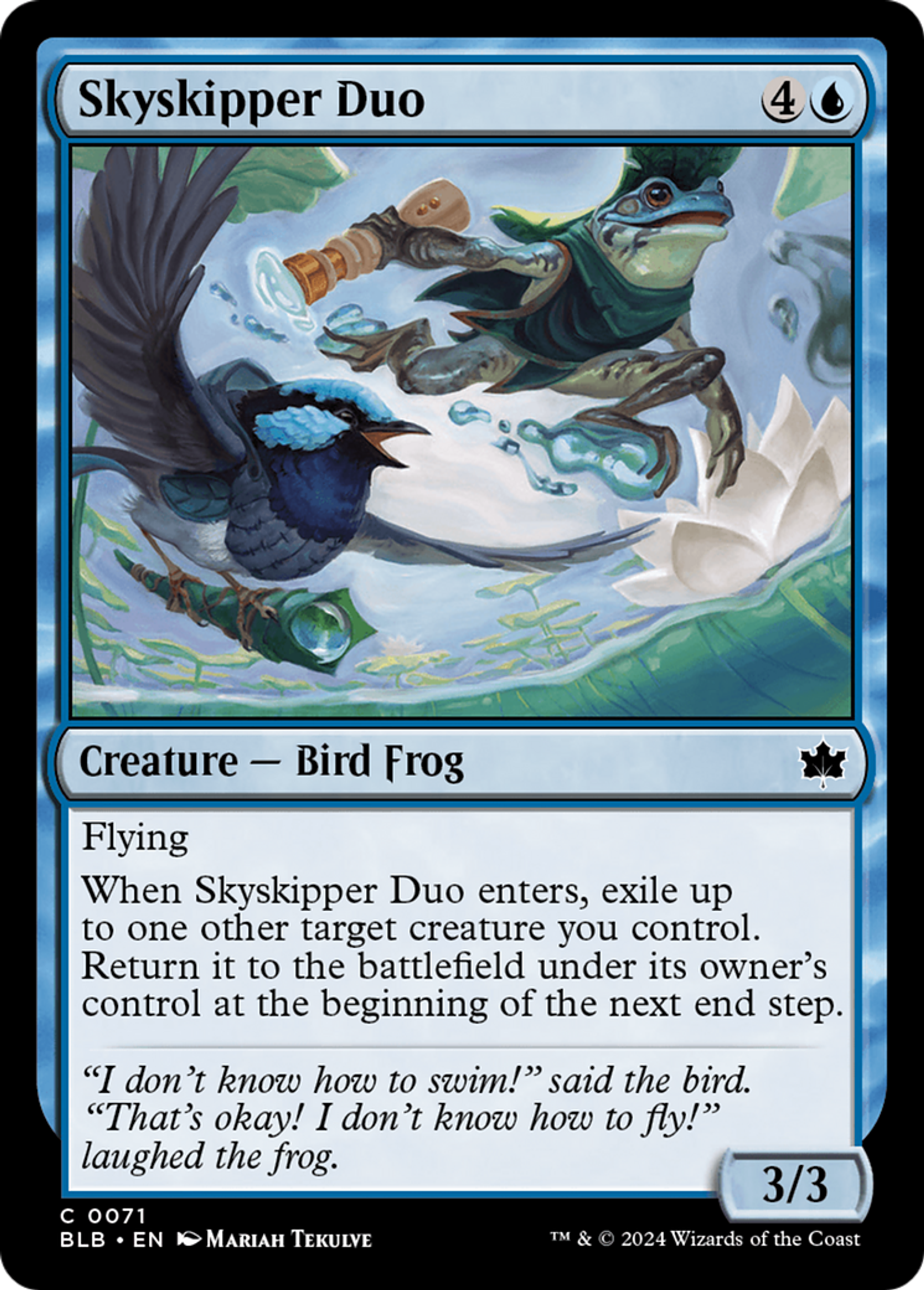 Skyskipper Duo — Bloomburrow — Magic: The Gathering