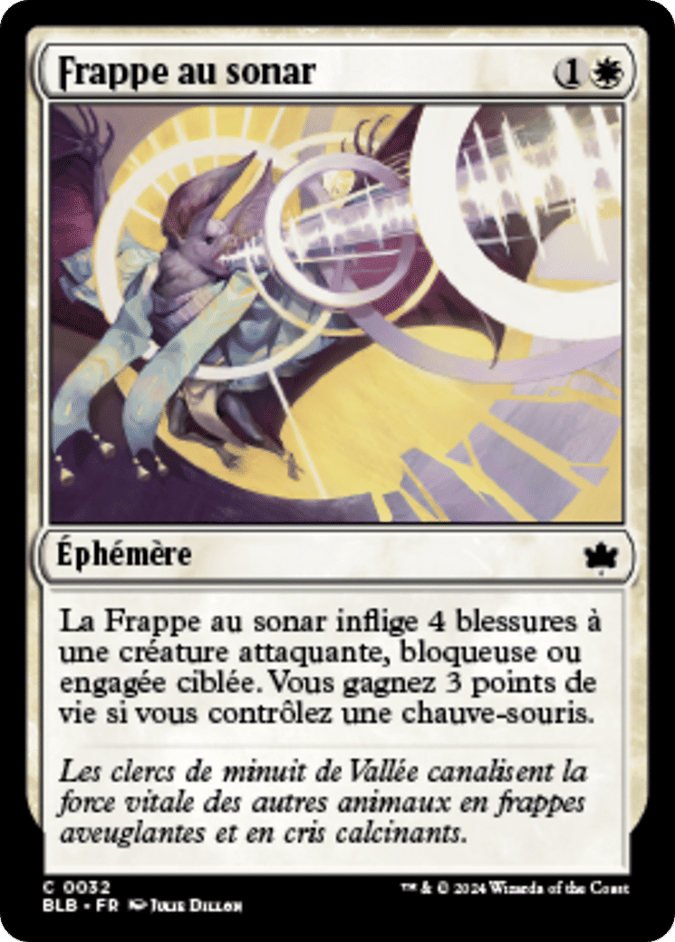 Frappe au sonar — Bloomburrow — Magic: The Gathering