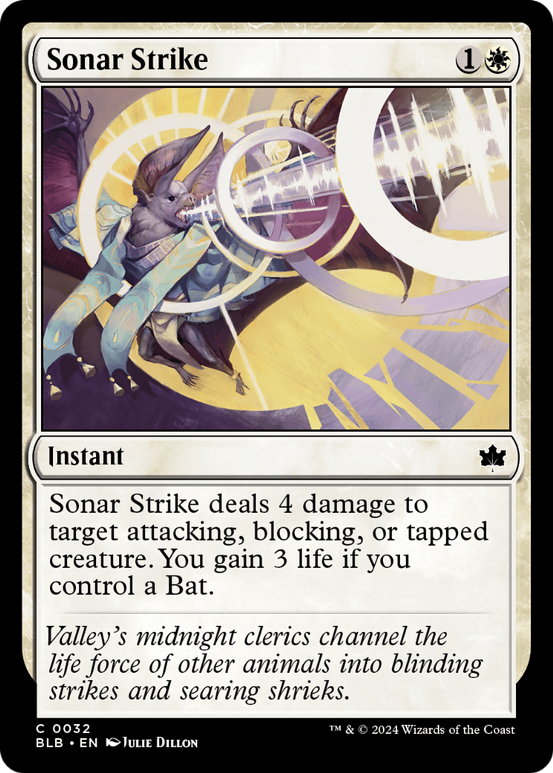 Sonar Strike — Bloomburrow — Magic: The Gathering
