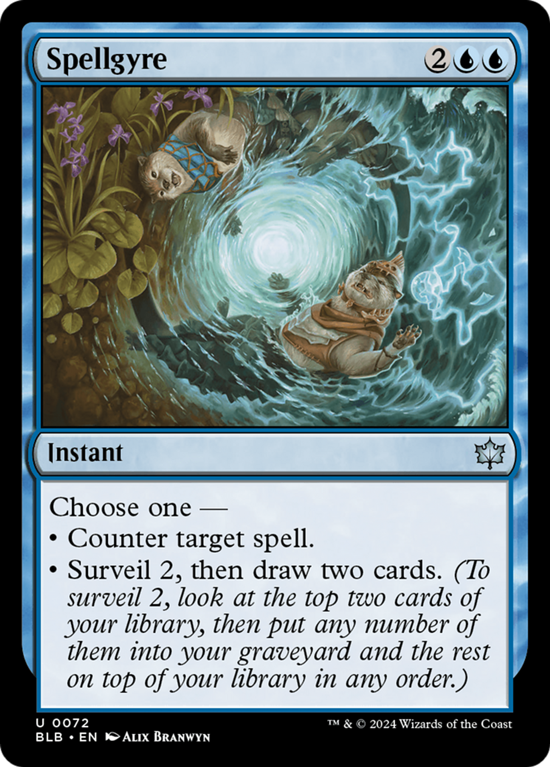 Spellgyre — Bloomburrow — Magic: The Gathering