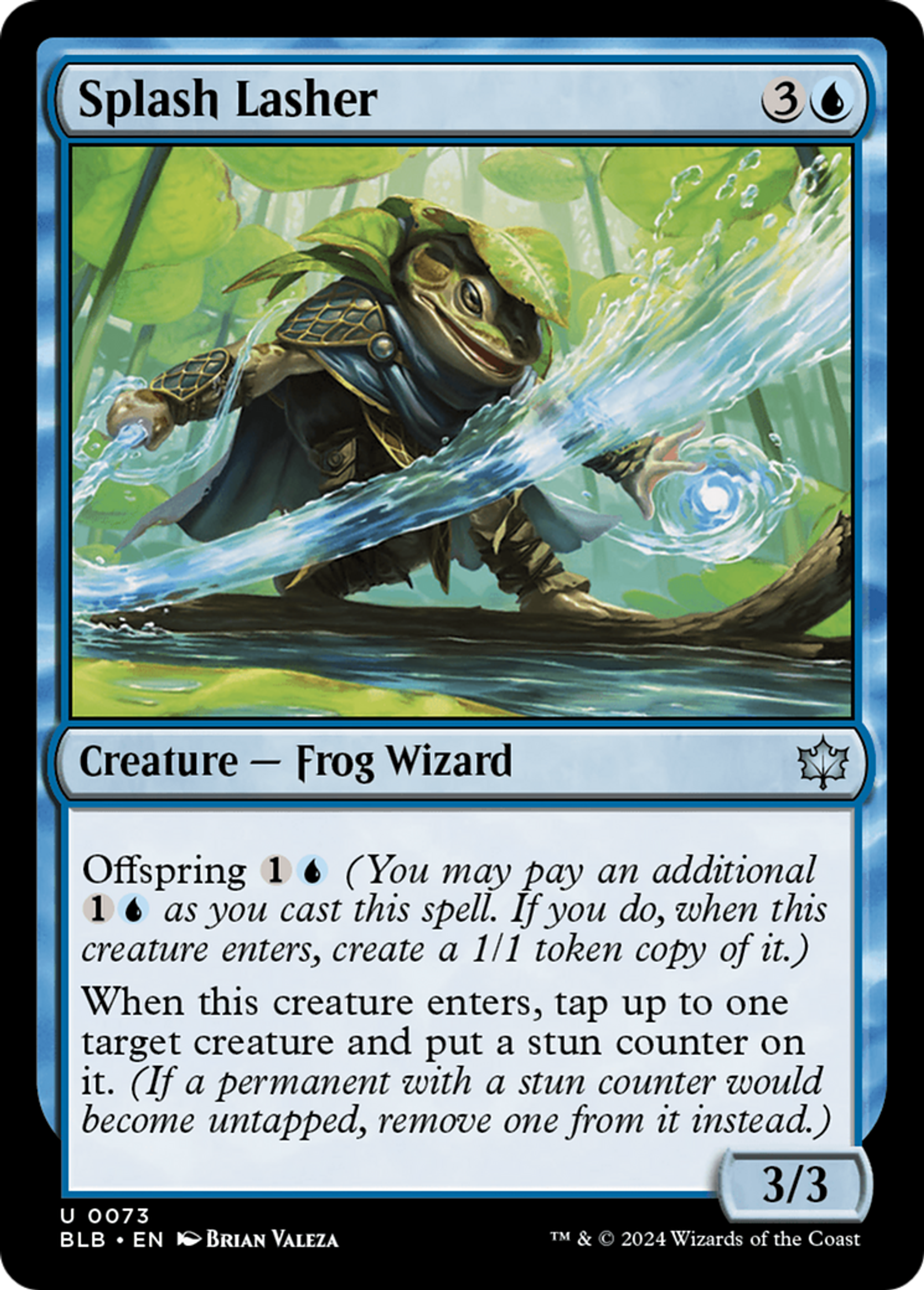 Flagellateur d'éclaboussures — Bloomburrow — Magic: The Gathering
