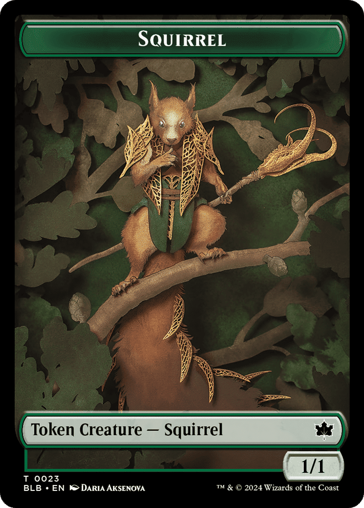 Squirrel — Bloomburrow — Magic: The Gathering