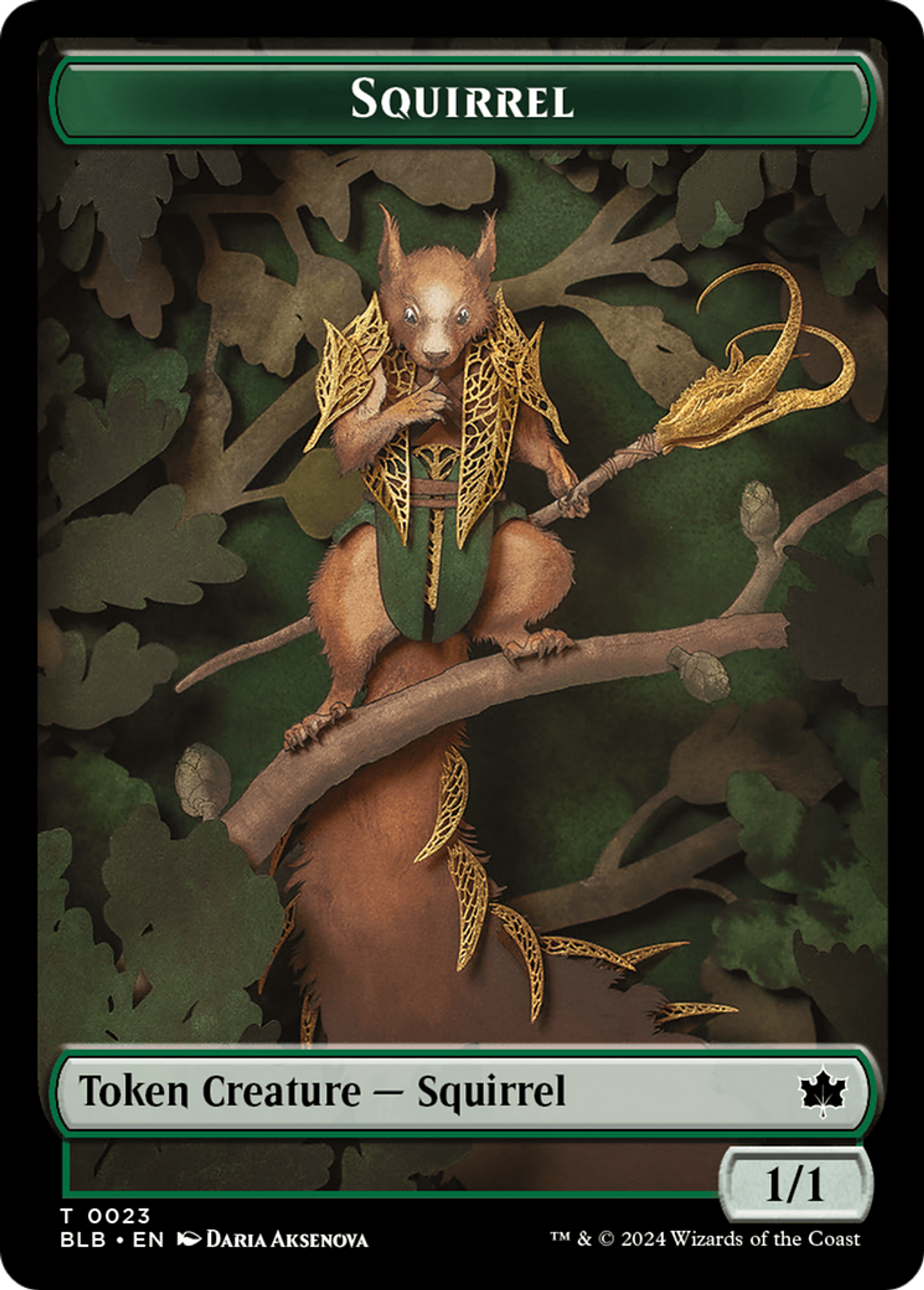 Squirrel — Bloomburrow — Magic: The Gathering