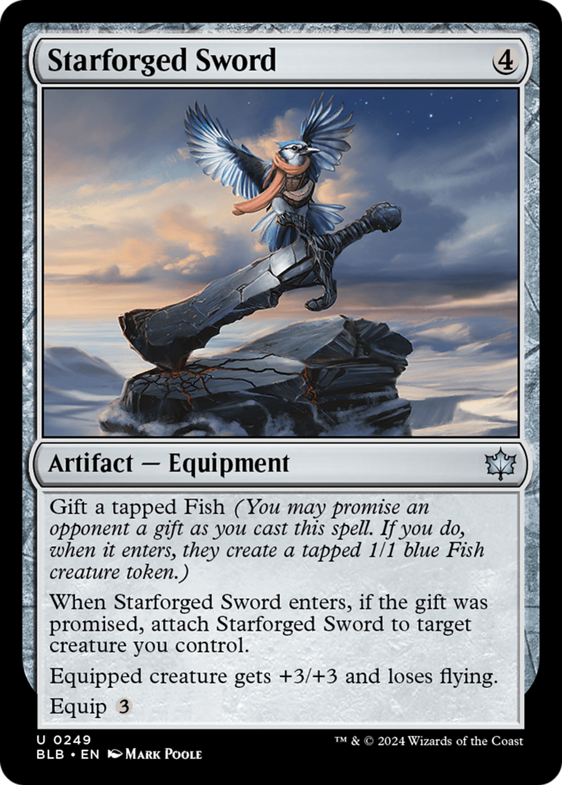 Épée forgée d'étoile — Bloomburrow — Magic: The Gathering