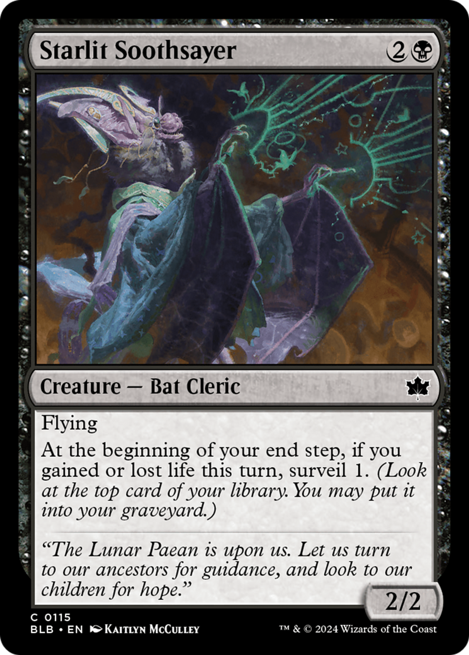 Aruspice étoilée — Bloomburrow — Magic: The Gathering