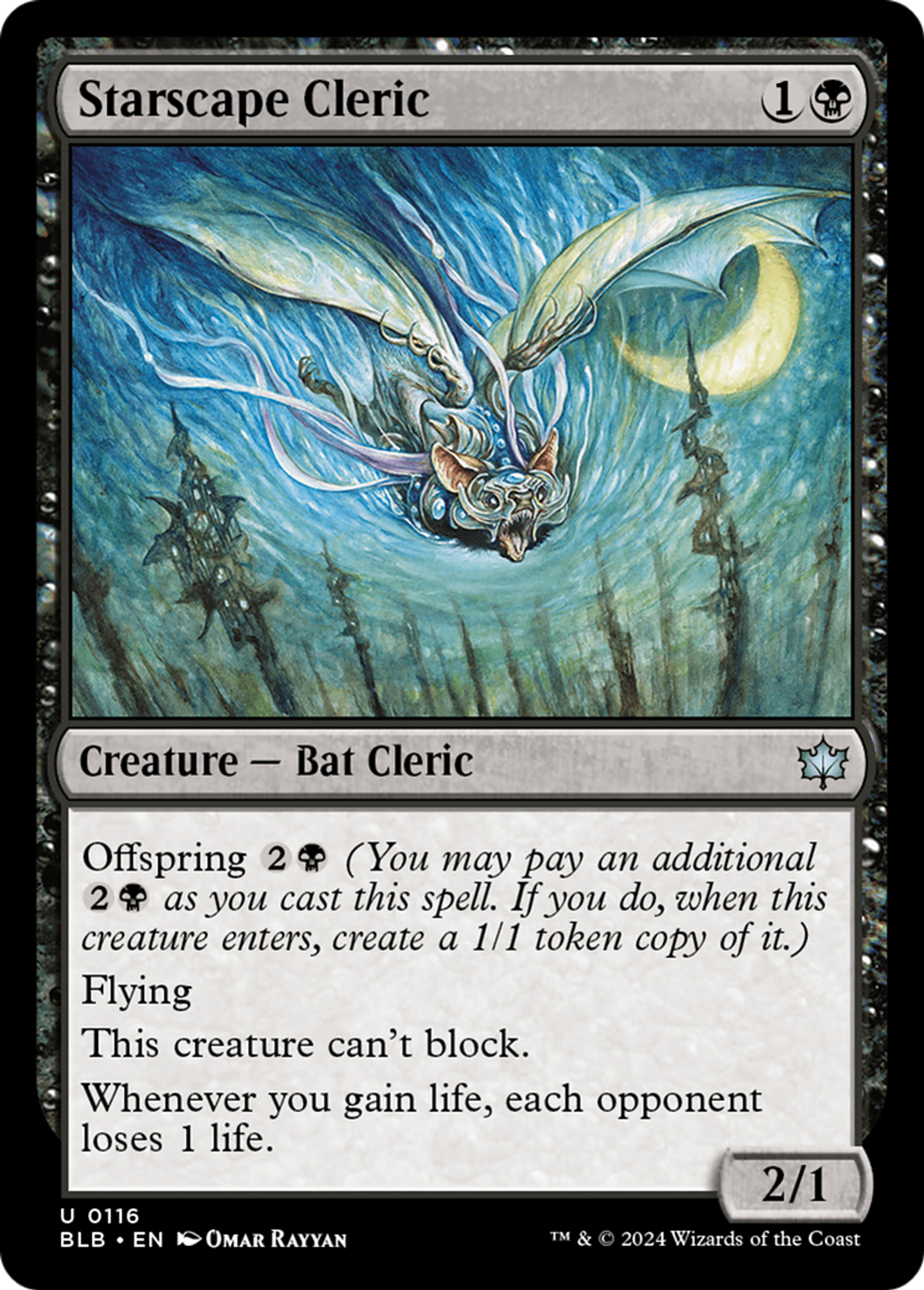 Clerc astrosophe — Bloomburrow — Magic: The Gathering