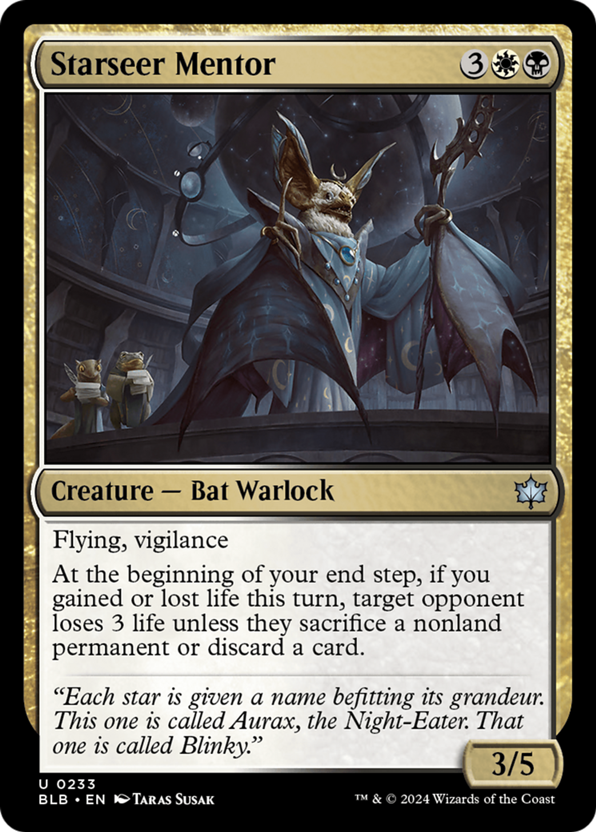 Starseer Mentor — Bloomburrow — Magic: The Gathering
