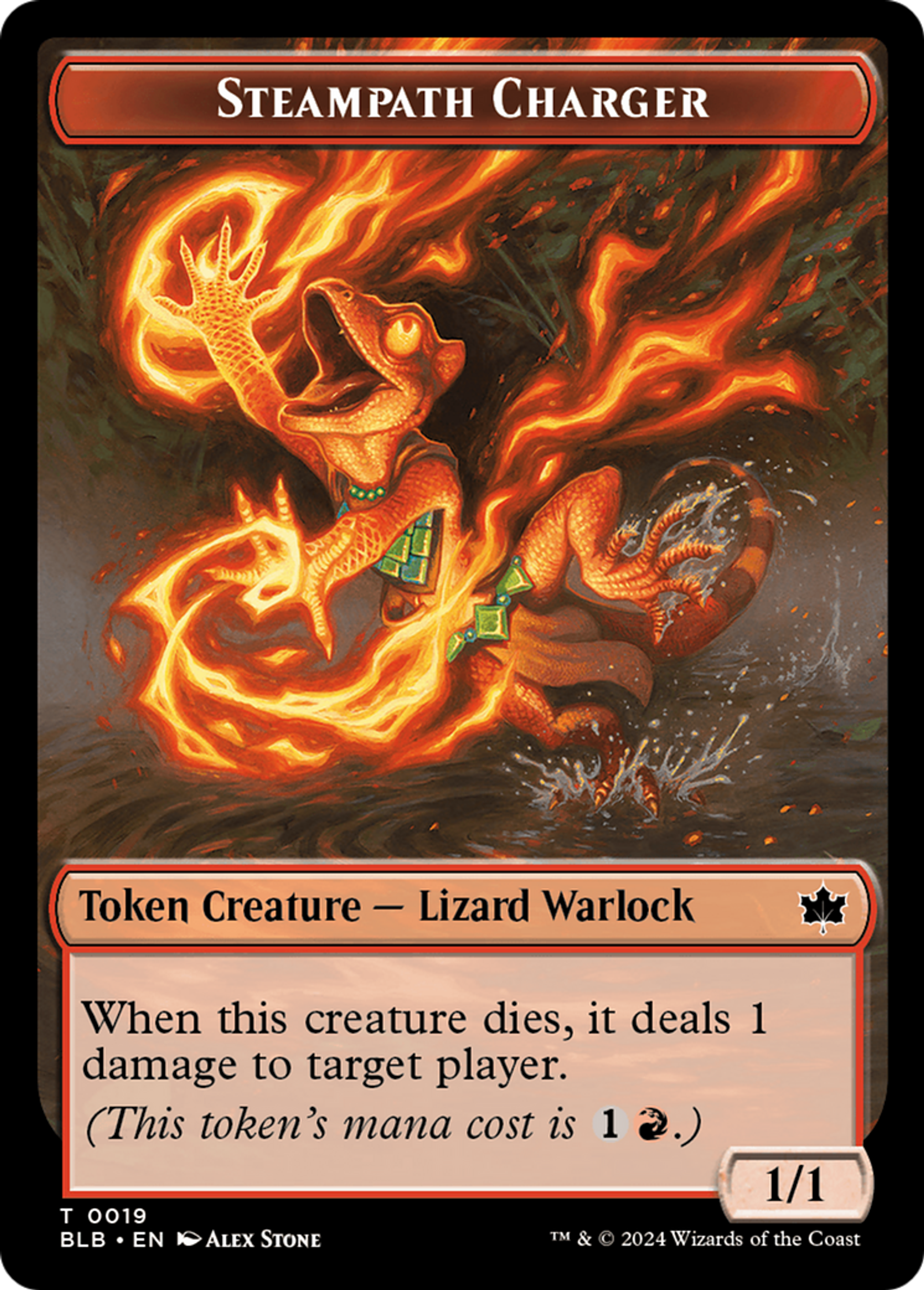 Steampath Charger — Bloomburrow — Magic: The Gathering