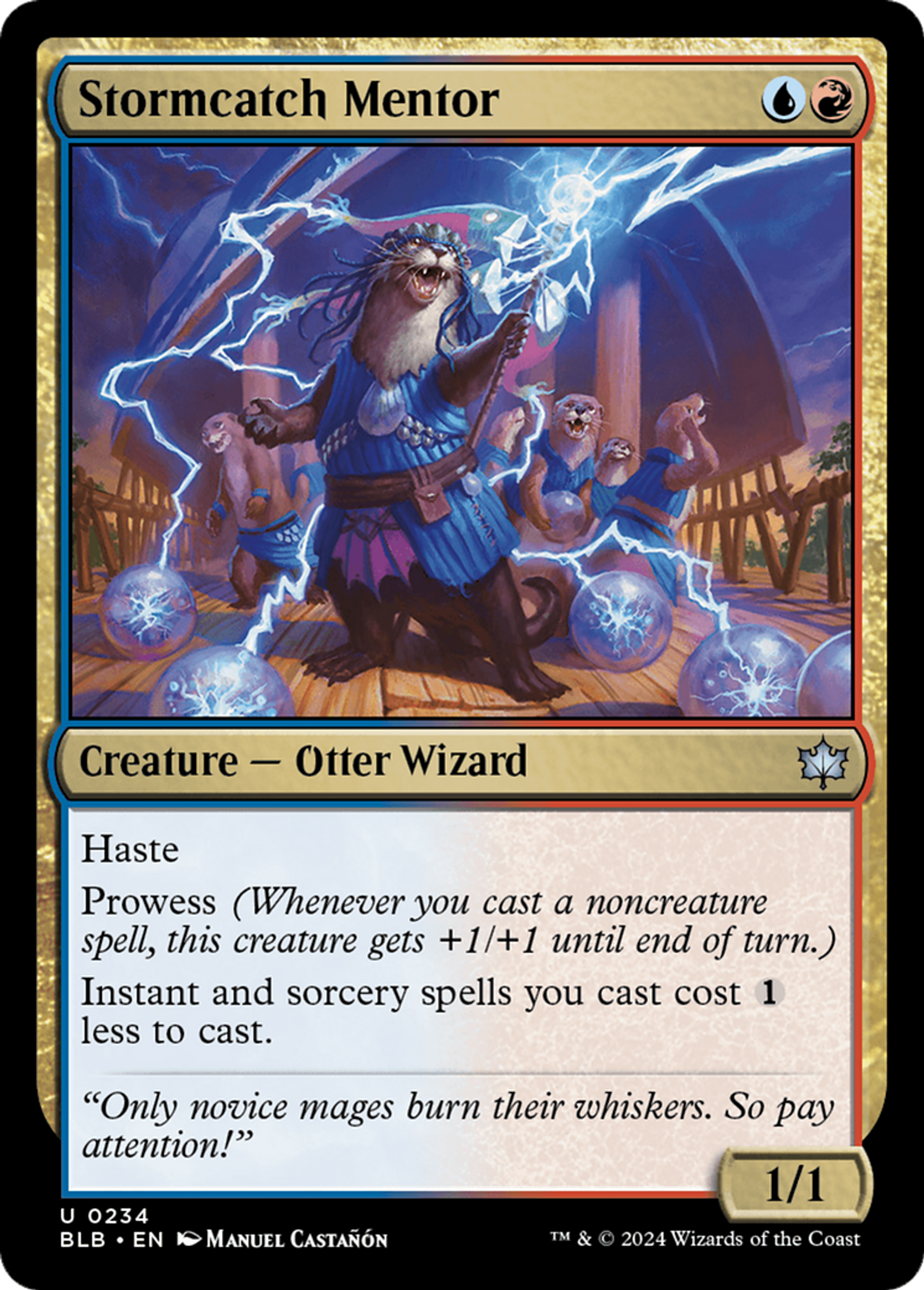 Mentor attrape-orage — Bloomburrow — Magic: The Gathering