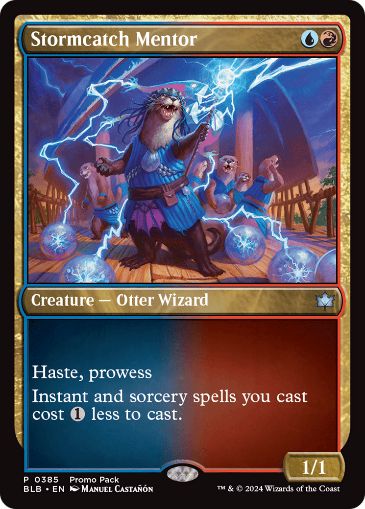 Stormcatch Mentor — Bloomburrow — Magic: The Gathering