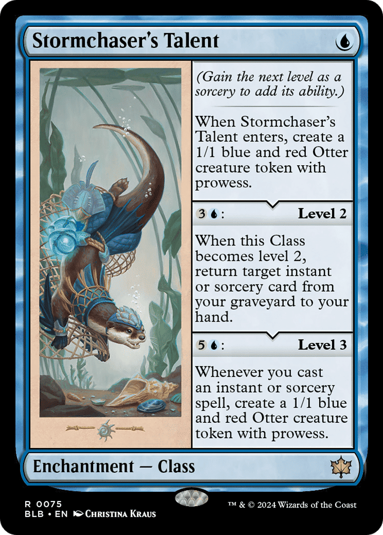 Stormchaser's Talent — Bloomburrow — Magic: The Gathering