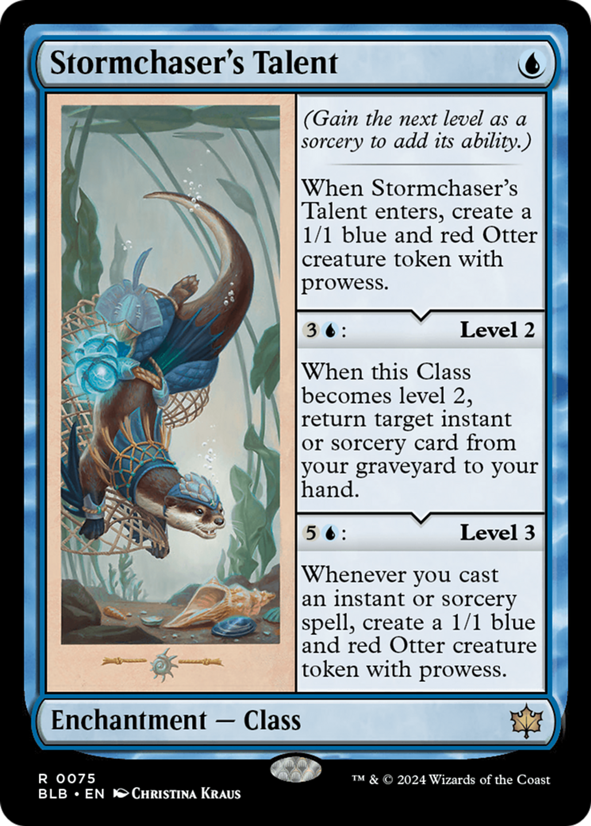 Stormchaser's Talent — Bloomburrow — Magic: The Gathering
