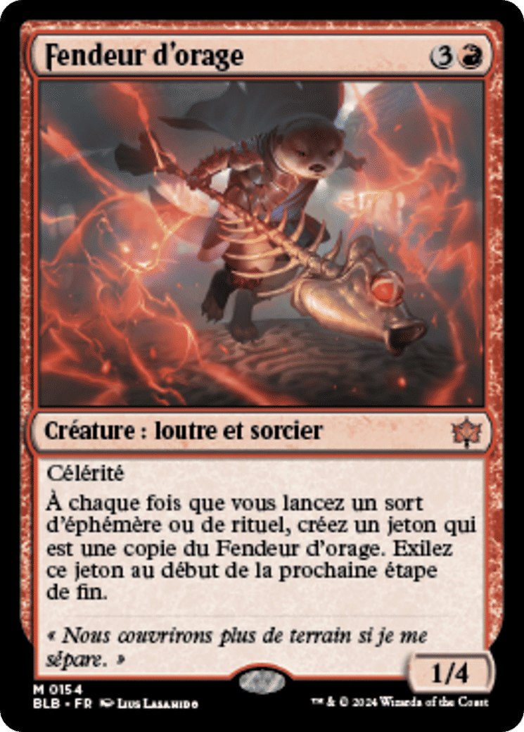 Fendeur d'orage — Bloomburrow — Magic: The Gathering