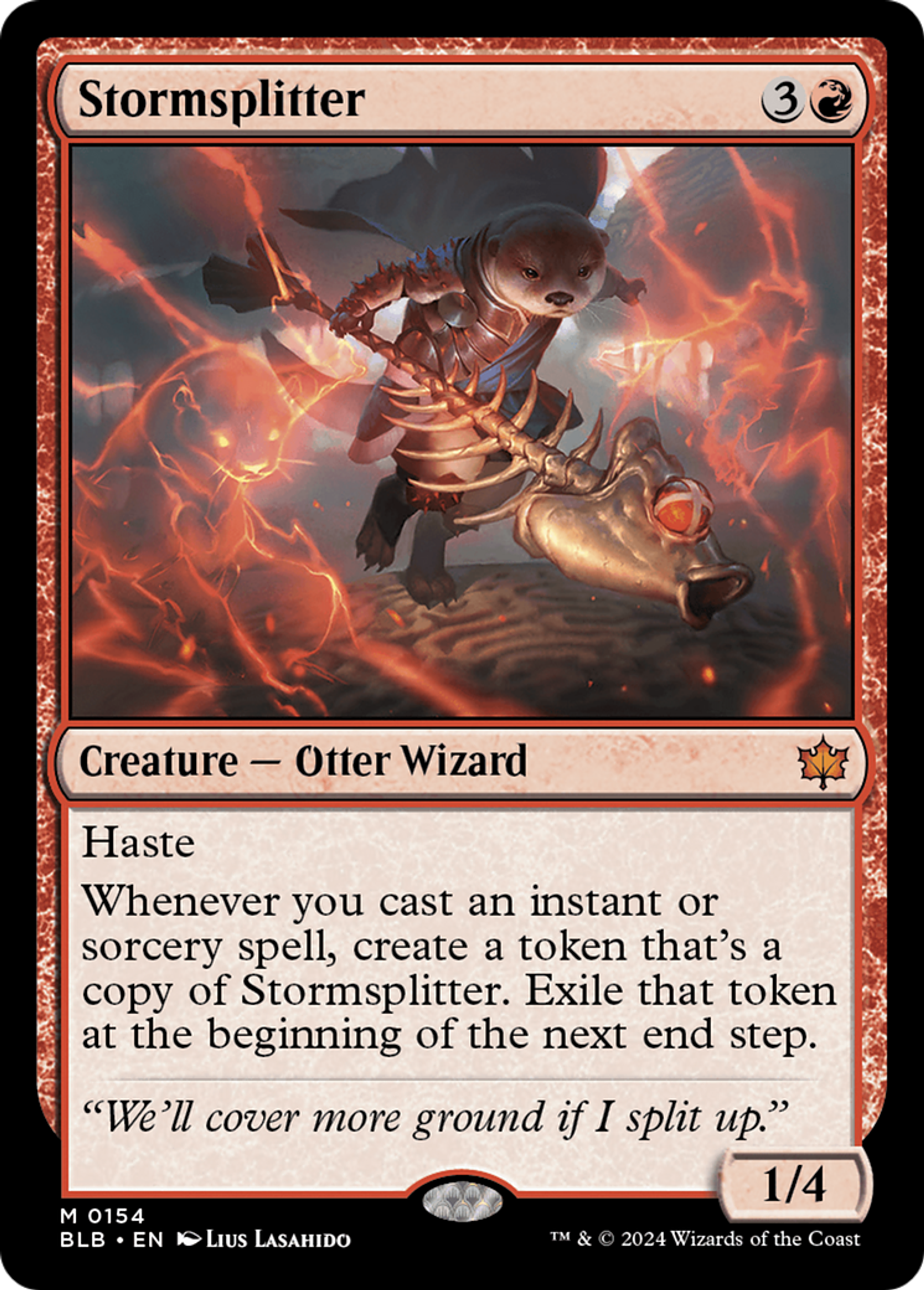 Stormsplitter — Bloomburrow — Magic: The Gathering