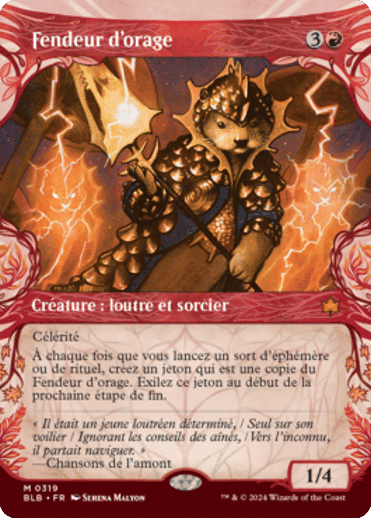 Fendeur d'orage — Bloomburrow — Magic: The Gathering