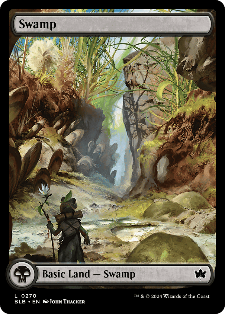 Swamp — Bloomburrow — Magic: The Gathering