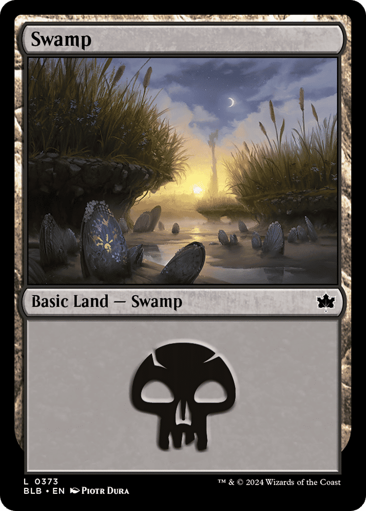 Swamp — Bloomburrow — Magic: The Gathering