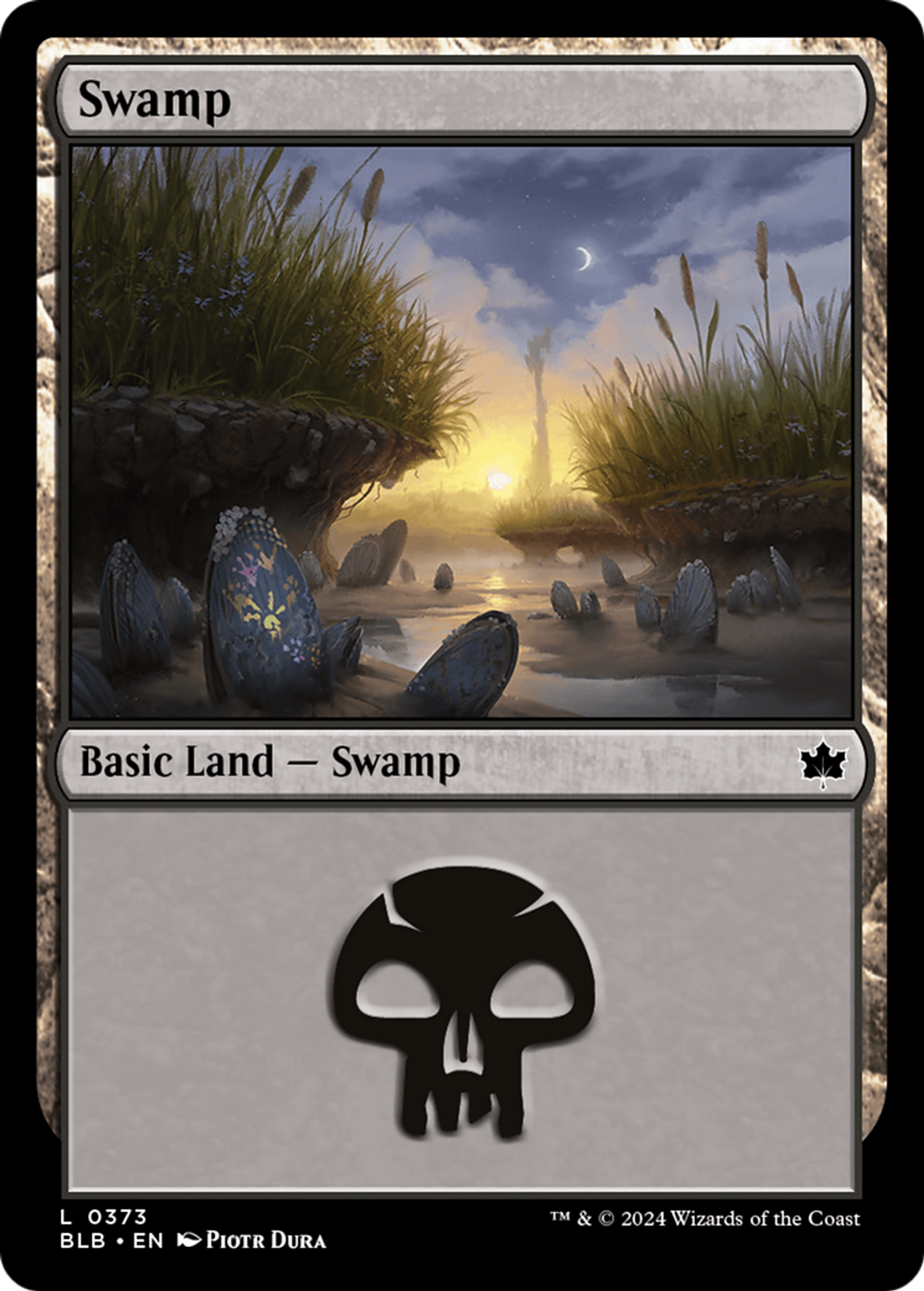 Swamp — Bloomburrow — Magic: The Gathering