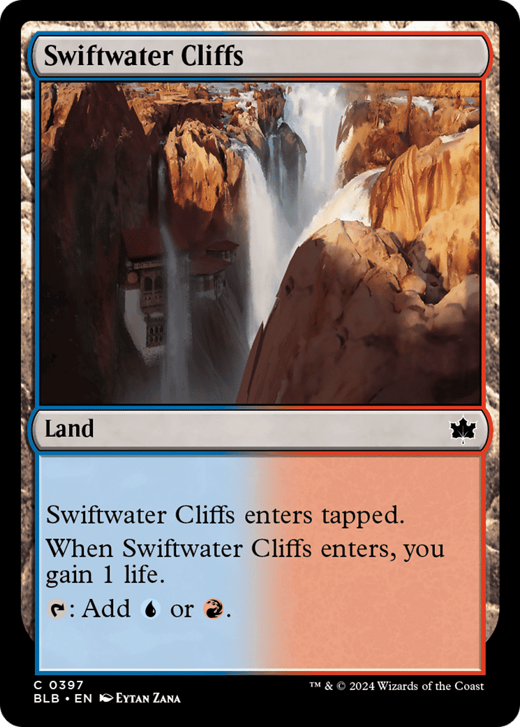 Swiftwater Cliffs — Bloomburrow — Magic: The Gathering