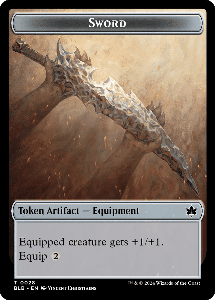 Sword — Bloomburrow — Magic: The Gathering